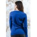 Embroidered t-shirt with long sleeves "Colours of Summer" Electric